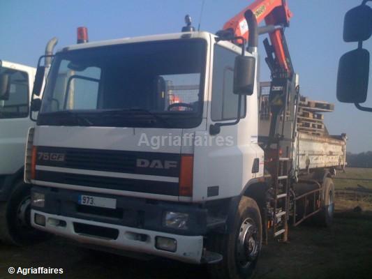 Camion benne > Porteur benne 6X2 > Daf > .