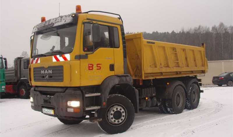 Camion benne > Porteur benne 6X4 > Man > 6X4