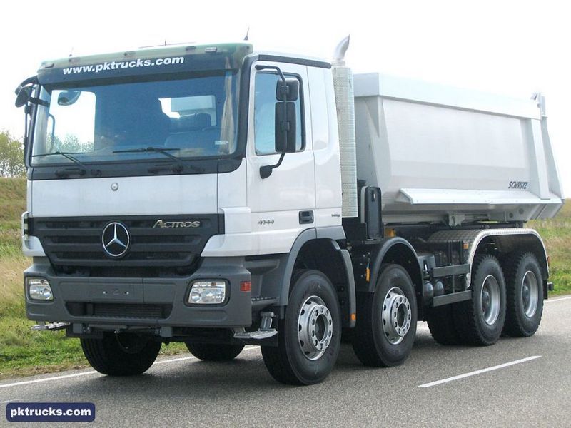 Camion benne > Porteur benne 8X4 > Mercedes > .