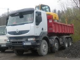 Camion benne > Porteur benne 8X4 > Renault > Kerax