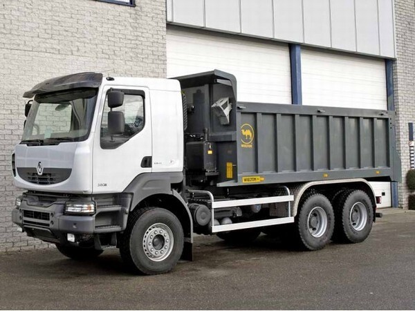 Camion porteur > Grue > Renault > 385 KERAX