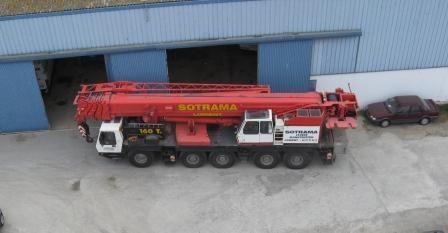 Grue mobile > Grue mobile automotrice &agrave; fl&egrave;che t&eacute;lescopique > Grove > GMK5160 - 160TONNES
