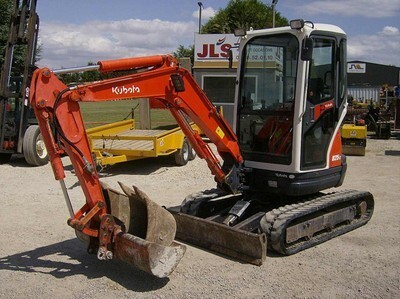Mini-pelle hydraulique <5T > Mini-pelle hydraulique sur chenilles > Kubota > U 25 