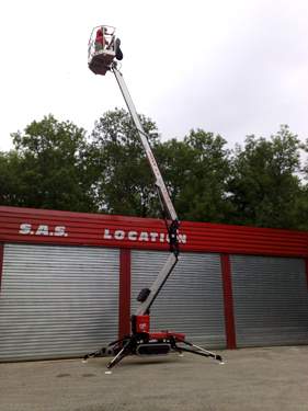 Nacelle > Nacelle araign&eacute;e sur chenilles > Teupen > leo13gt