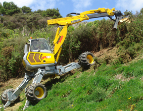 Pelle hydraulique > Pelle hydraulique araign&eacute;e > Menzi Muck > A91