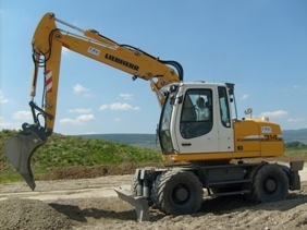 Pelle hydraulique > Pelle hydraulique sur pneus > Liebherr > A 314
