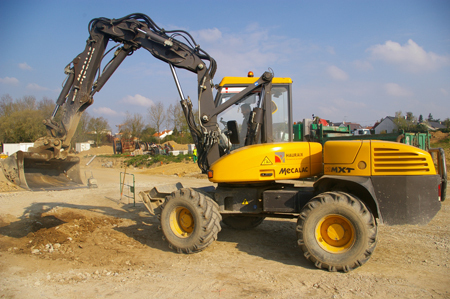 Pelle hydraulique > Pelle hydraulique sur pneus > Mecalac > 12 MXT