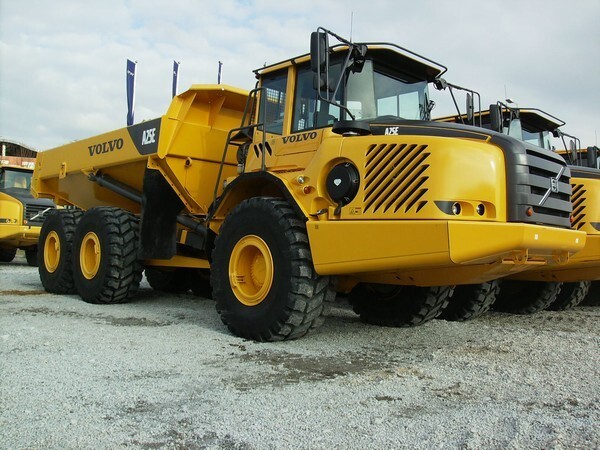 Tombereau articul&eacute; > Tombereau articul&eacute; 6x6 > Volvo > A25E