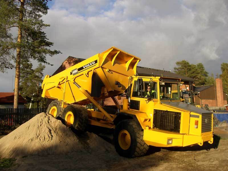 Tombereau articul&eacute; > Tombereau articul&eacute; 6x6 > Volvo > A30C