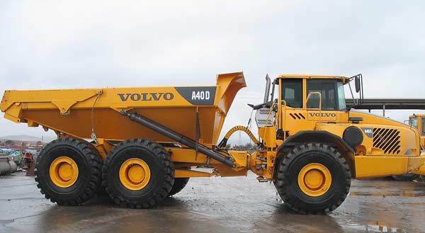 Tombereau articul&eacute; > Tombereau articul&eacute; 6x6 > Volvo > A40