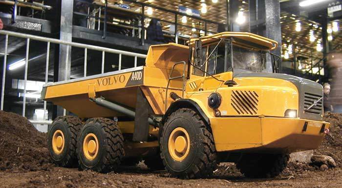 Tombereau articul&eacute; > Tombereau articul&eacute; 6x6 > Volvo > A40D