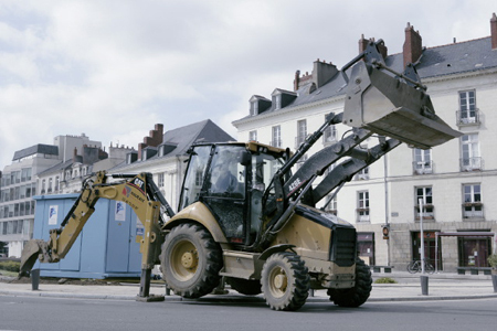 Tractopelle > Tractopelle 4x roues motrices > Caterpillar > 428 E