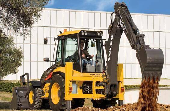 Tractopelle > Tractopelle 4x roues motrices > Volvo > BL71