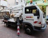 Nacelle articulée sur porteur Nissan CABSTAR