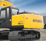 Pelle hydraulique sur chenilles Hyundai 180