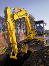 Pelle hydraulique sur chenilles New holland E80