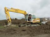 Pelle hydraulique sur chenilles Liebherr 904