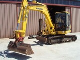 Pelle hydraulique sur chenilles Komatsu PC75