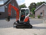 Mini-pelle hydraulique sur chenilles Kubota U25