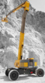 Chariot élévateur de chantier à portée variable Haulotte HA 32 PX