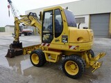 Pelle hydraulique sur pneus Komatsu PW75