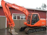 Pelle hydraulique sur chenilles Daewoo 130LCV