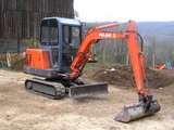 Mini-pelle hydraulique sur chenilles Pel job 1.2 T