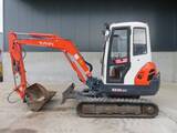 Mini-pelle hydraulique sur chenilles Kubota Kx101