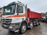 Camion benne ampliroll Mercedes Actros