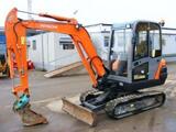 Mini-pelle hydraulique sur chenilles Hitachi ZX 40