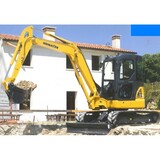 Mini-pelle hydraulique sur chenilles Komatsu PC 55