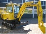 Mini-pelle hydraulique sur chenilles Hyundai R 28