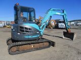 Mini-pelle hydraulique sur chenilles Kobelco SK 50 SR