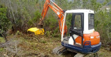 Mini-pelle hydraulique sur chenilles Kubota KX 71-3