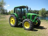 Tracteur de chantier 4x4 John Deere 120 CH